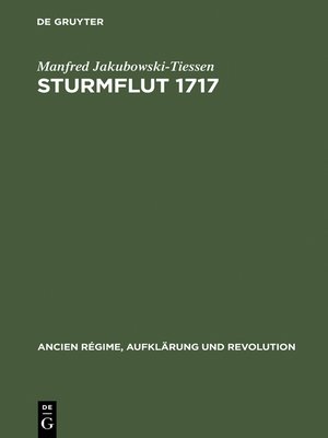 cover image of Sturmflut 1717
